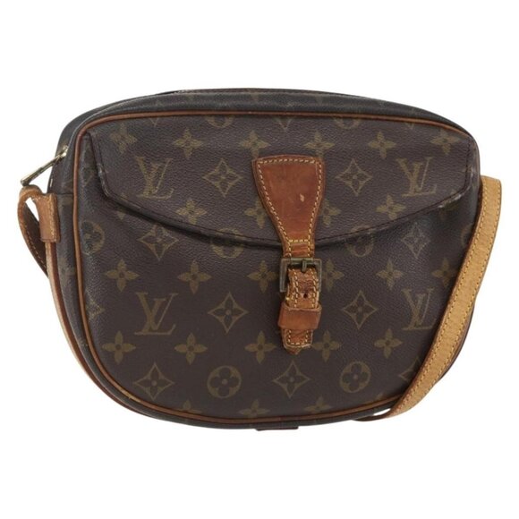 Authentic LOUIS VUITTON Monogram Jeune Fille MM Shoulder Bag M51226 LV